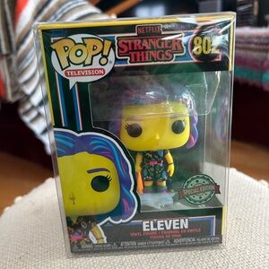 Funko Pop! Stranger Things - Eleven #802 Blacklight (Special Edition)